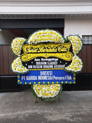 Papan Bunga Duka di Naga Juang
