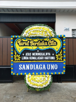 Papan Bunga Duka di Naga Juang