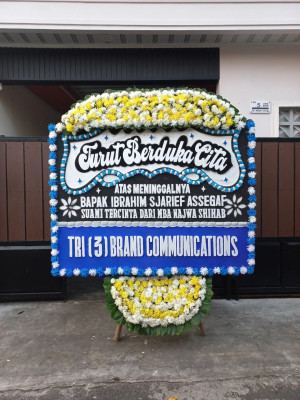 Papan Bunga Duka di Naga Juang